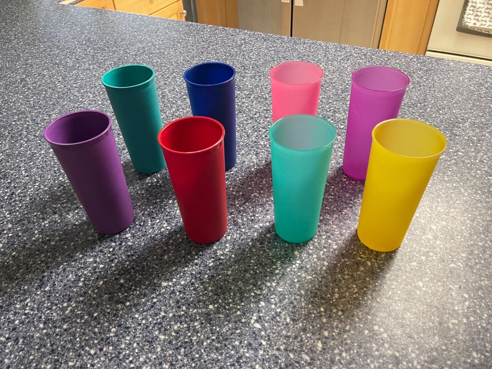 Tupperware #115 Tumblers Drinking Glasses 12 Oz. Set Of Eight | eBay