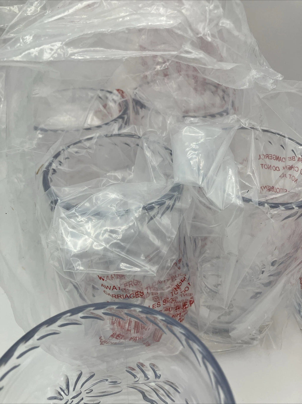 William Sonoma Tumbler 17 oz Party Pack Light Blue Plastic Glasses Set of 6 | eBay