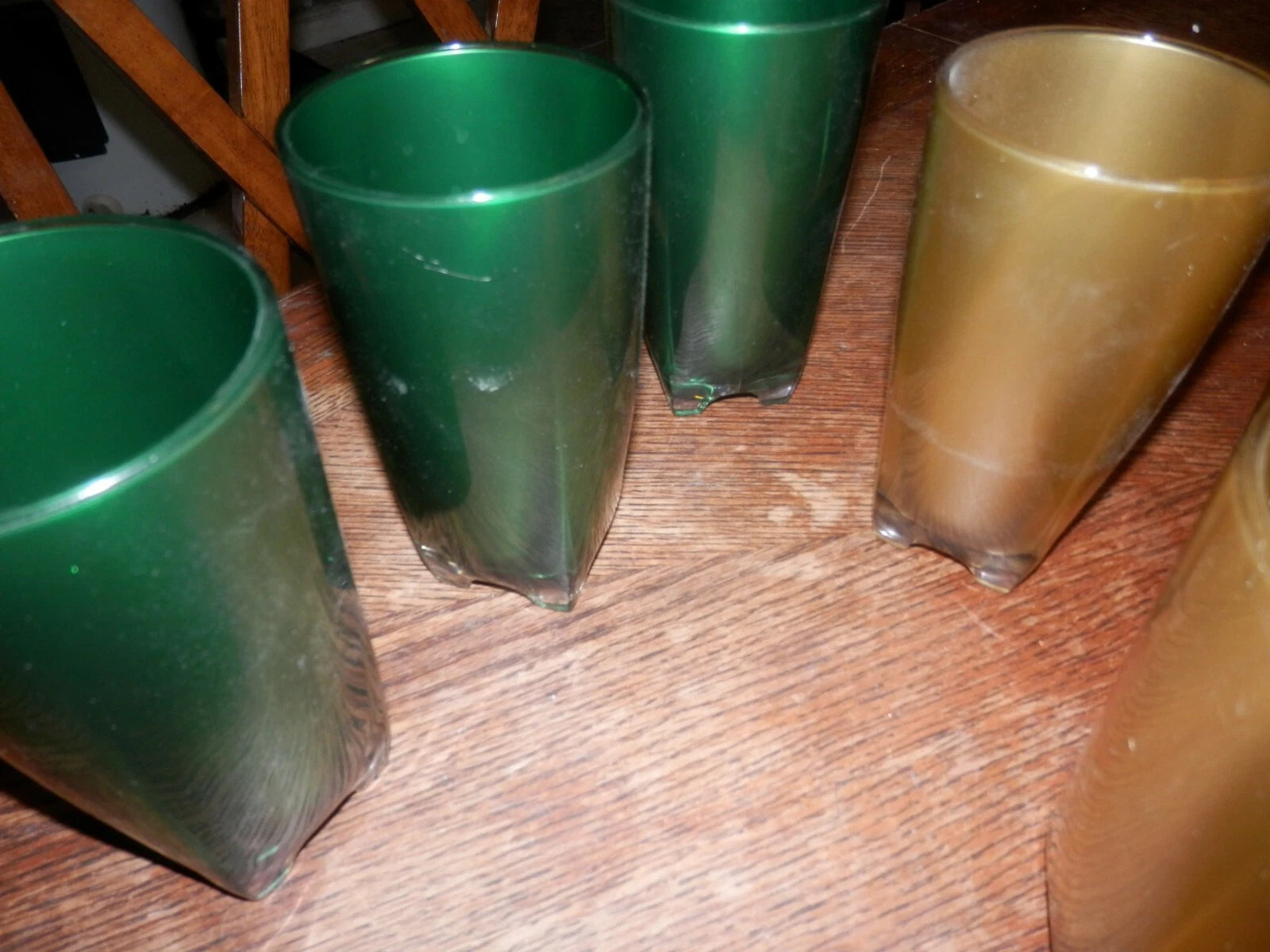 Drinking Glass Tumbler Acrylic 12oz Plastic Set of 6, Pre Owned | eBay