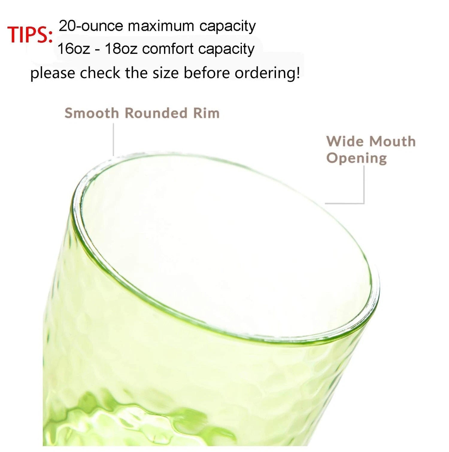 KX-WARE 20-ounce Acrylic Glasses Plastic Tumbler, set of 6 Multicolor - Hamme... | eBay
