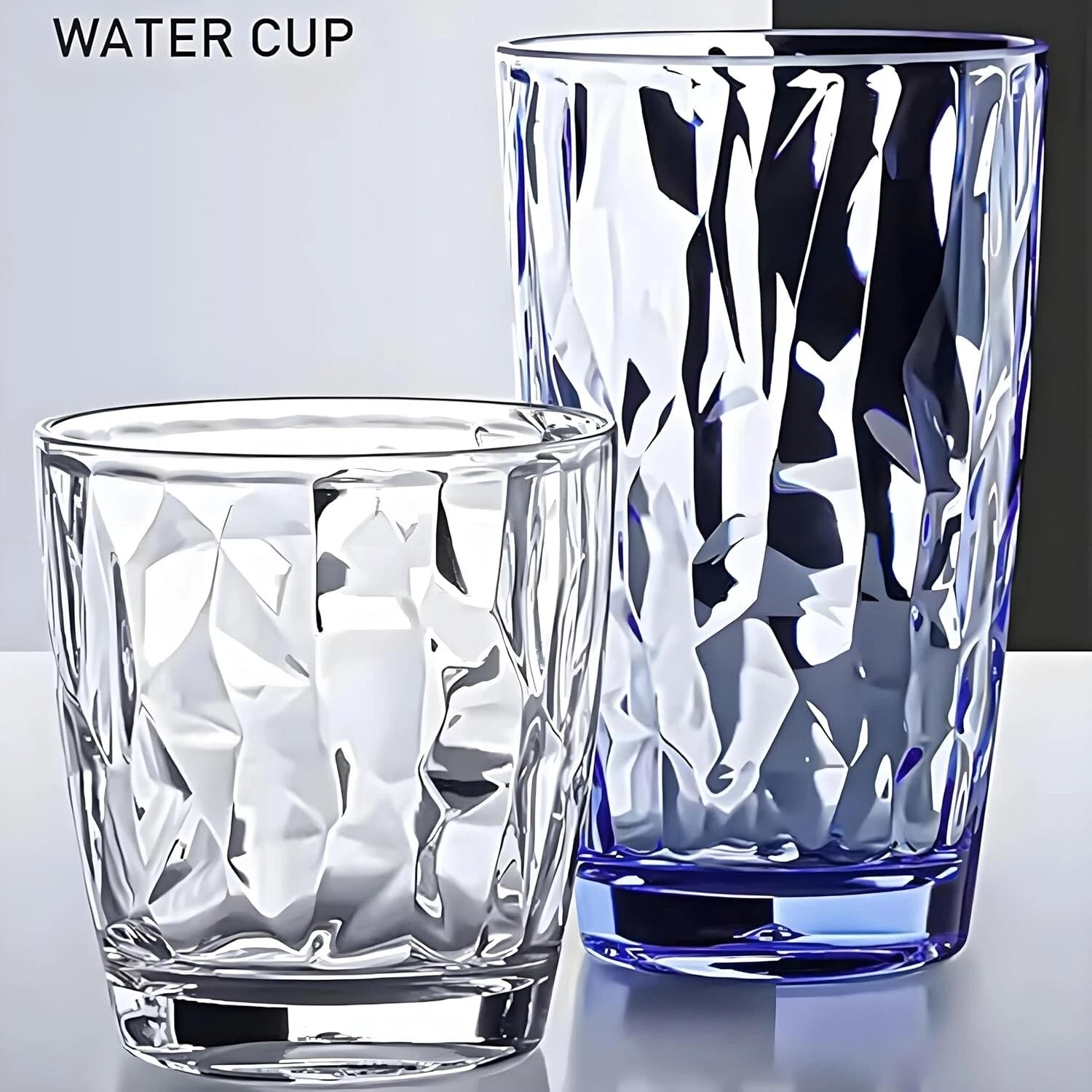Dishwasher Safe Blue Tritan Drinking Glasses - 15 Oz Set of 8 for All Occasions | eBay