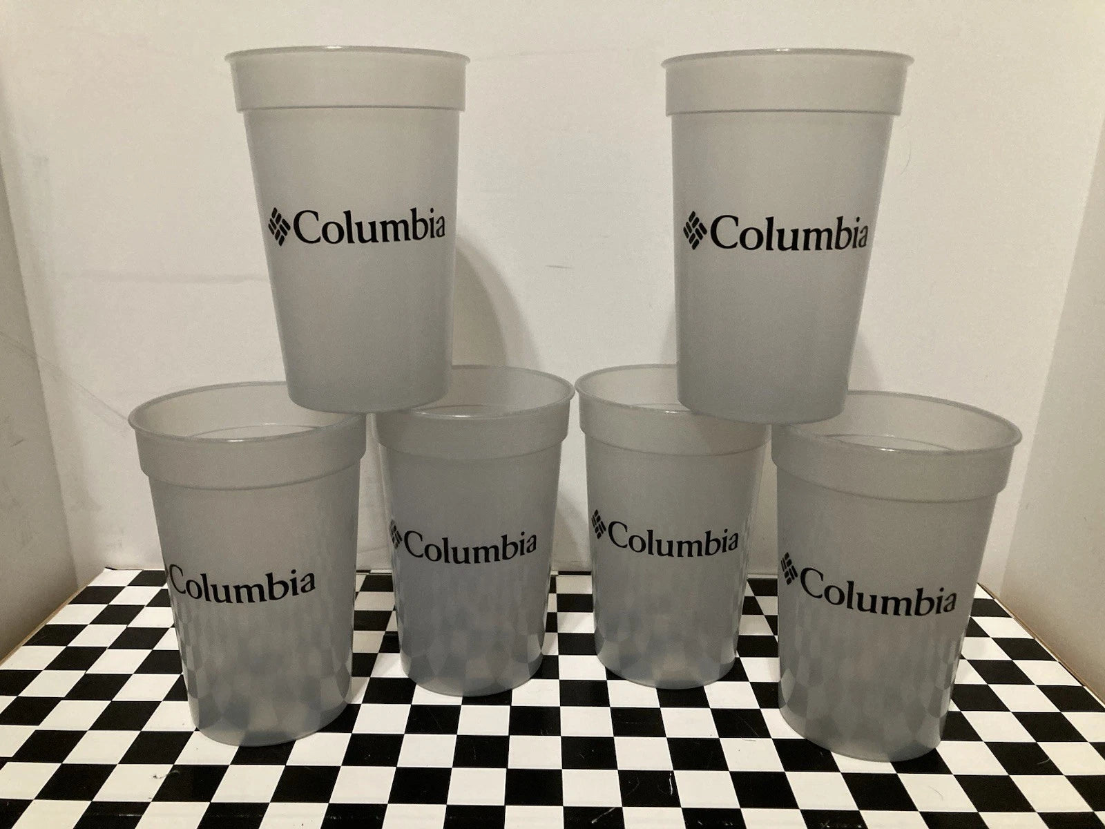 Columbia PFG Color Changing Plastic Reusable Drinking Cup Set Of 6 USA | eBay