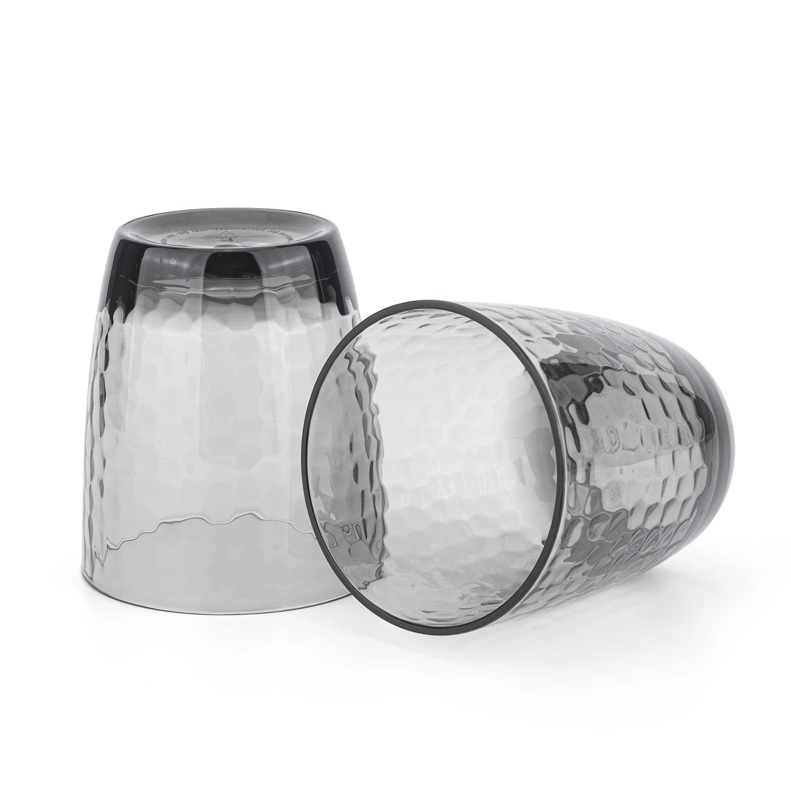 KOXIN-KARLU Hammered 15-ounce Plastic Tumbler Acrylic Glasses, set of 6 Smoke... | eBay