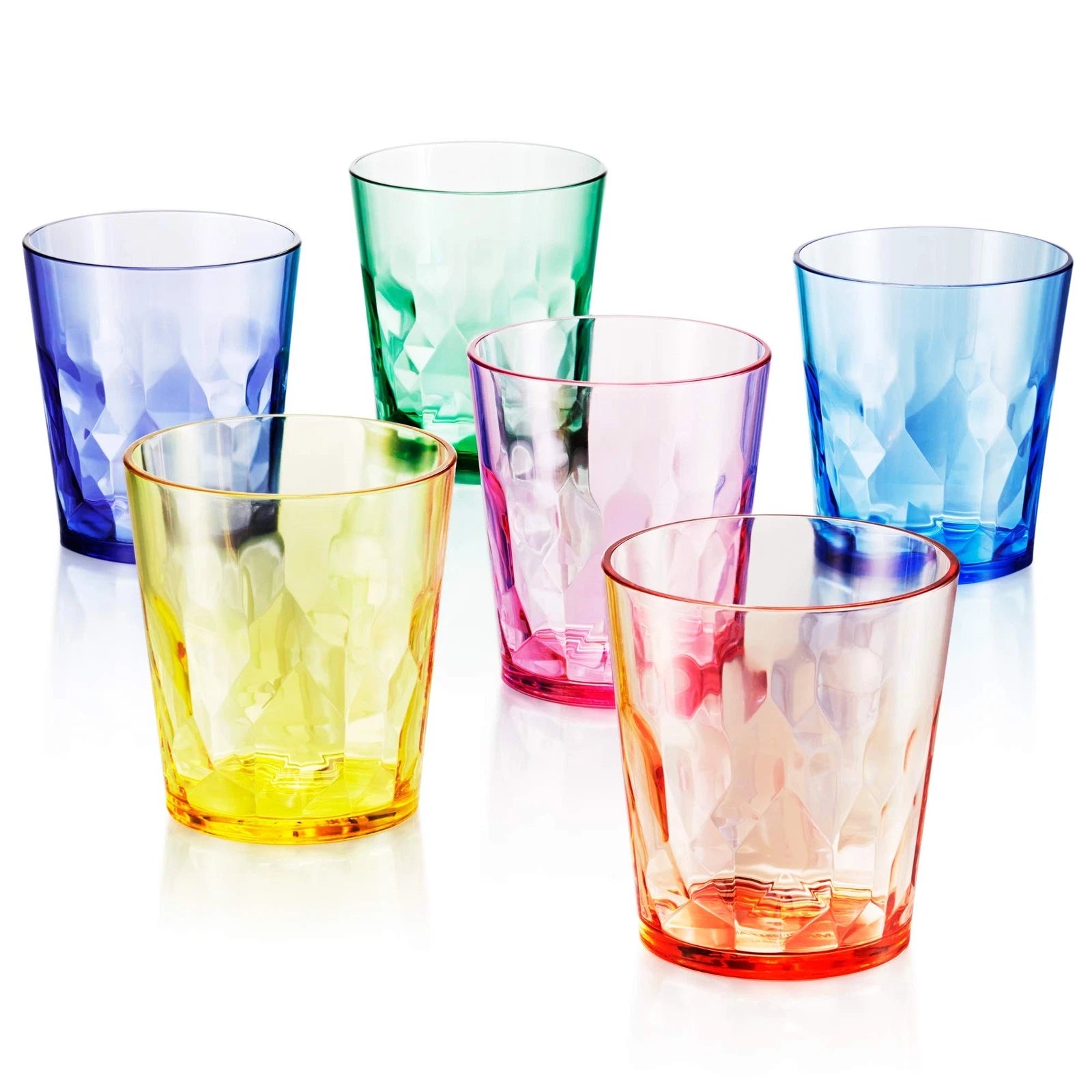 SCANDINOVIA - 13oz Unbreakable Premium Drinking Glasses Set of 6 - Super Grad... 641945603491| eBay