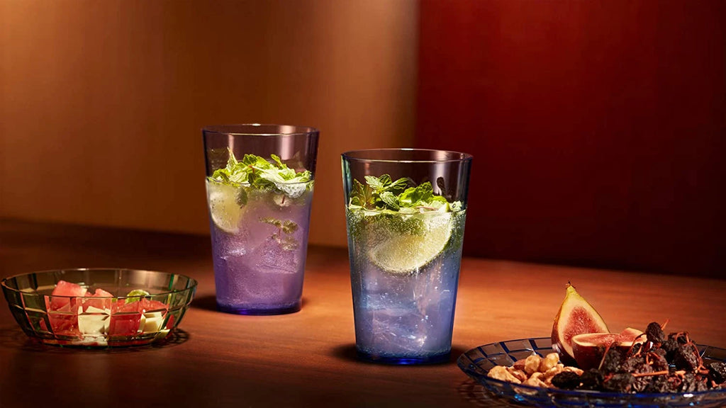 TUMBLER CUPS Unbreakable Drinking Glasses Plastic Tumblers Set of 6 | eBay