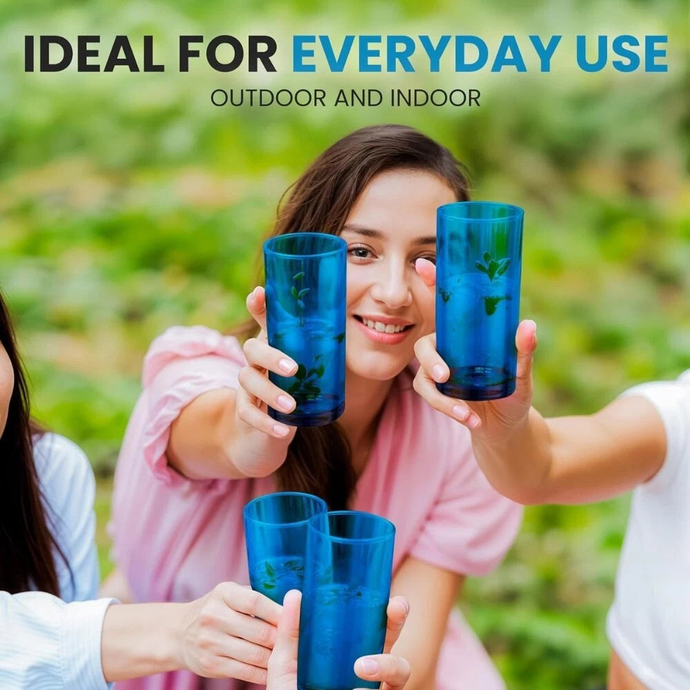 Zulay Kitchen Acrylic Glasses Drinkware | eBay