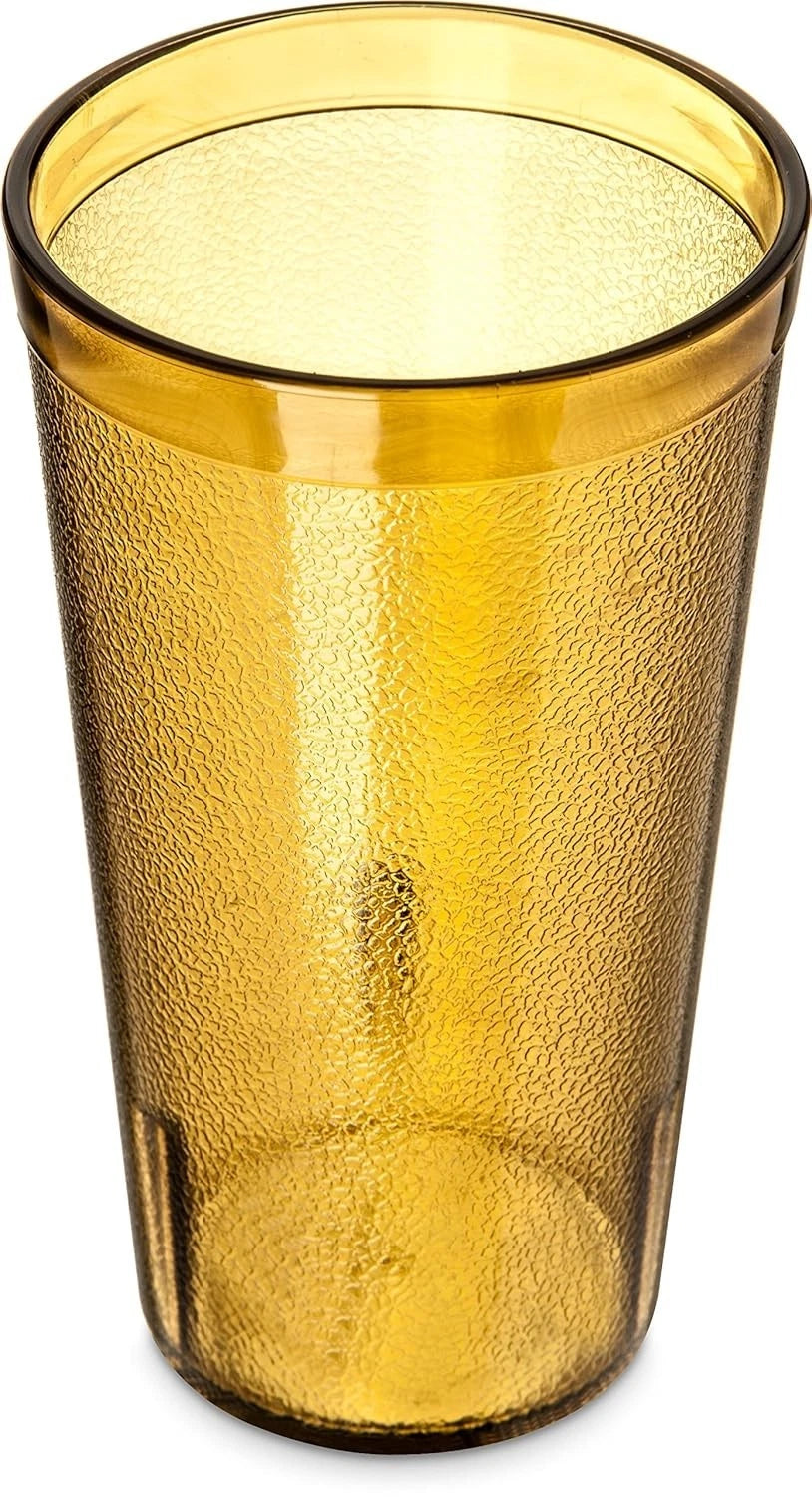 16 oz Stackable Amber Plastic Tumblers - Durable, BPA-Free & Shatter-Resistant | eBay
