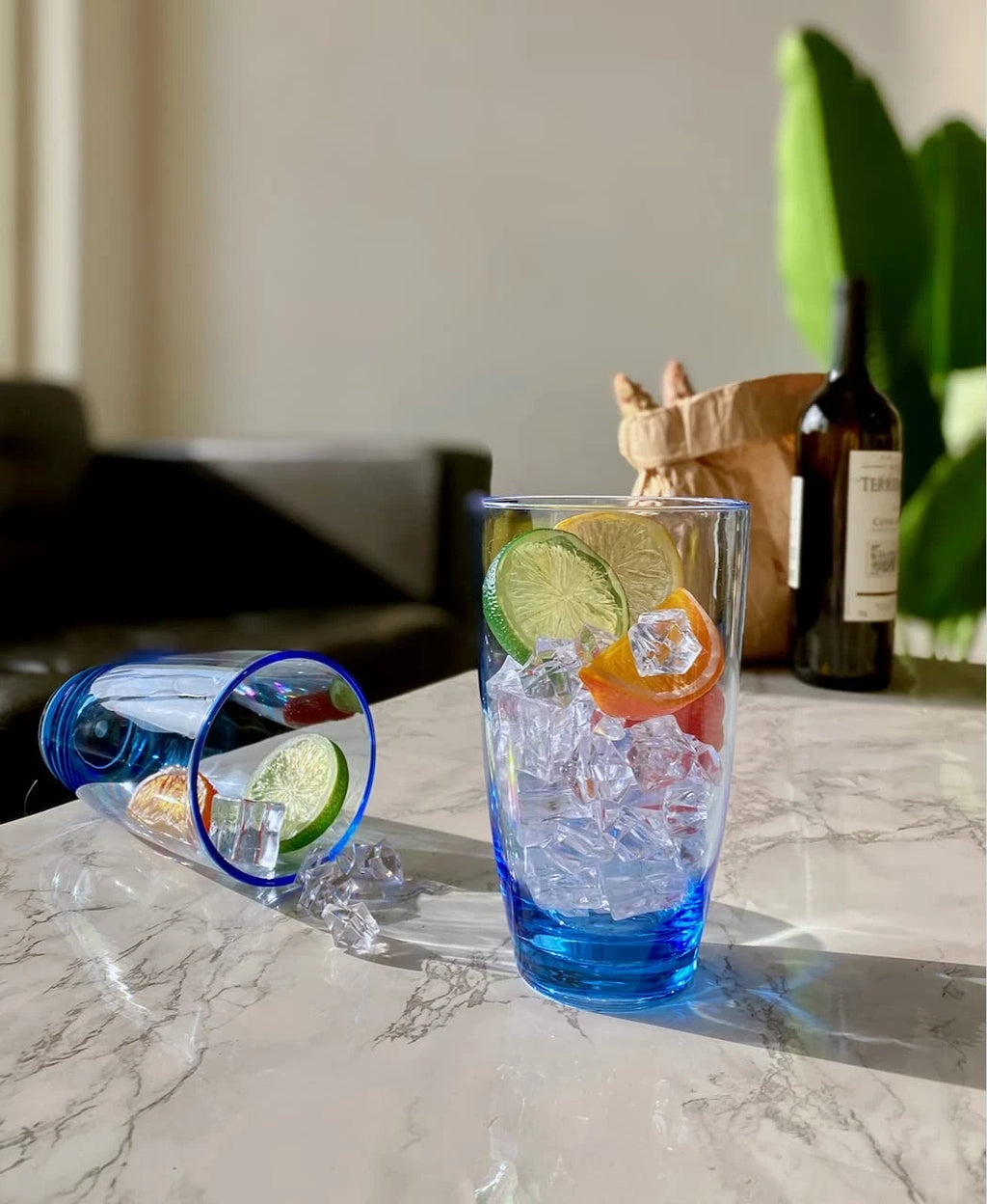 - ETON, 20.8 oz, Set of 6, Acrylic Highball Drinking Glasses, Iced Tea Cups, ... | eBay