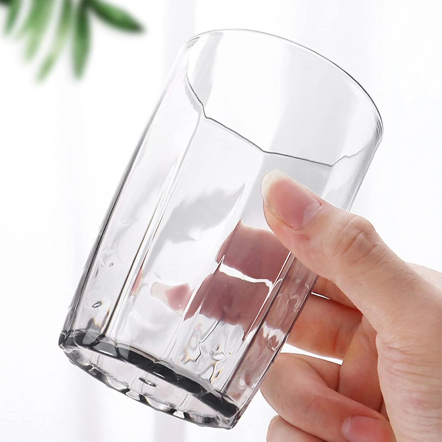 Set of 6 Acrylic Drinking Cups, 14 Oz Unbreakable Water Tumbler, Reusable Plasti | eBay