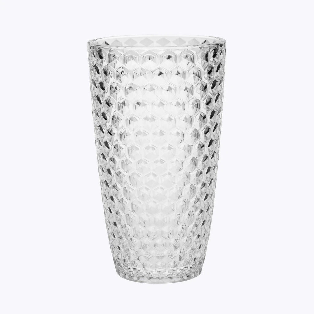 Diamond Cut Acrylic Glasses Drinking Set of 4 (19oz),Plastic Drinking Glasses | eBay