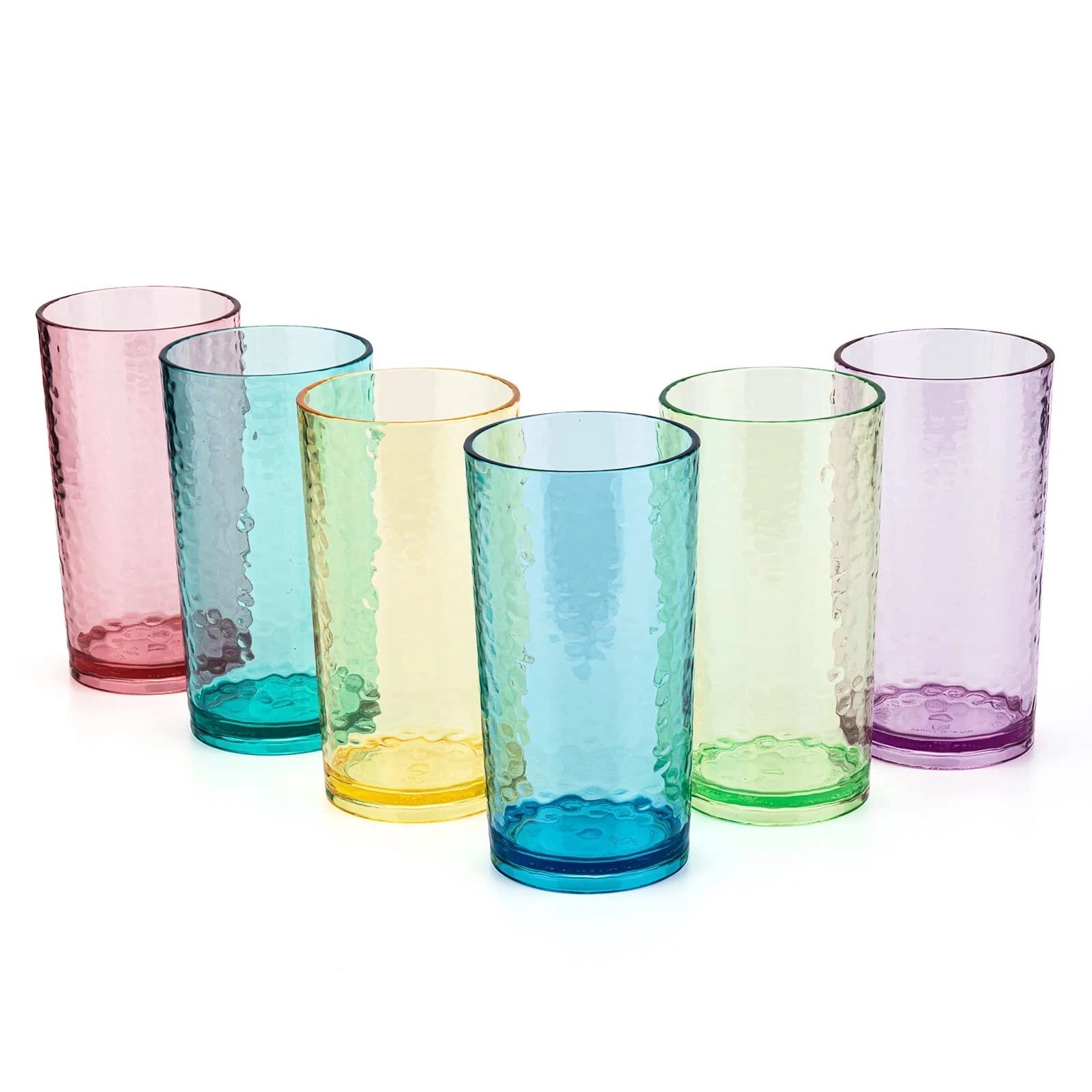KX-WARE 20-ounce Acrylic Glasses Plastic Tumbler, set of 6 Multicolor - Hamme... | eBay