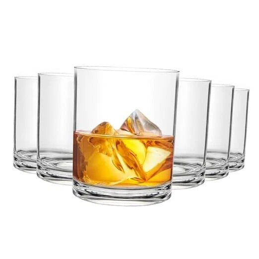 12 Oz Unbreakable Whiskey Glasses Set of 6, Old Fashioned Glass, 12oz 6pack | eBay