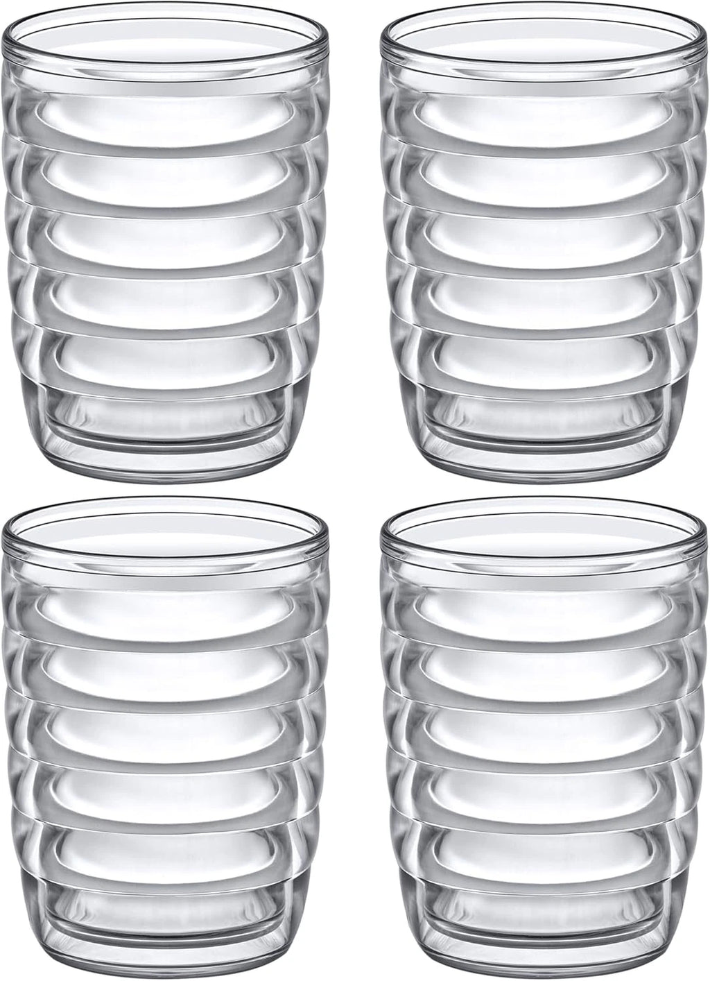 16-Ounce Insulated Plastic Tumblers (Set of 4), Double-Wall Reusable Cups, Bpa-F | eBay