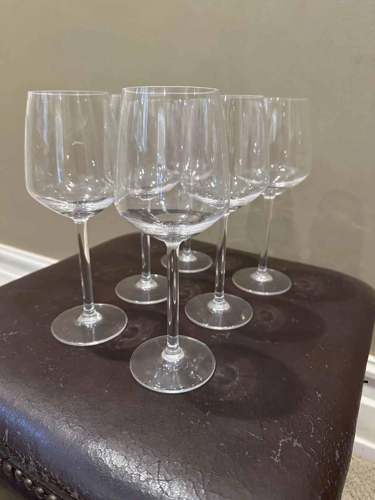 Outdoor Clear Plastic Wine Glasses Stemware 12oz~ 10"~Break Resistant | eBay