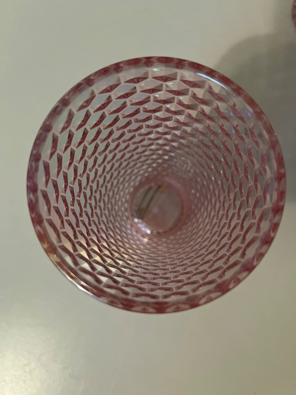 Pink Iridescent Acrylic Drinking Tumbler Set Of 4 NEW | eBay
