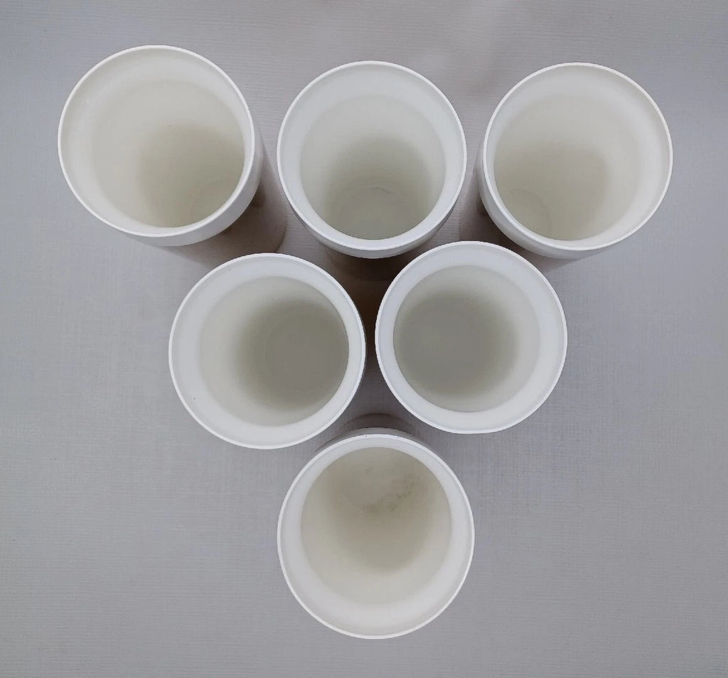 Set Of 6 Gold Plastic Tumblers Drinking Cups Made In USA | eBay