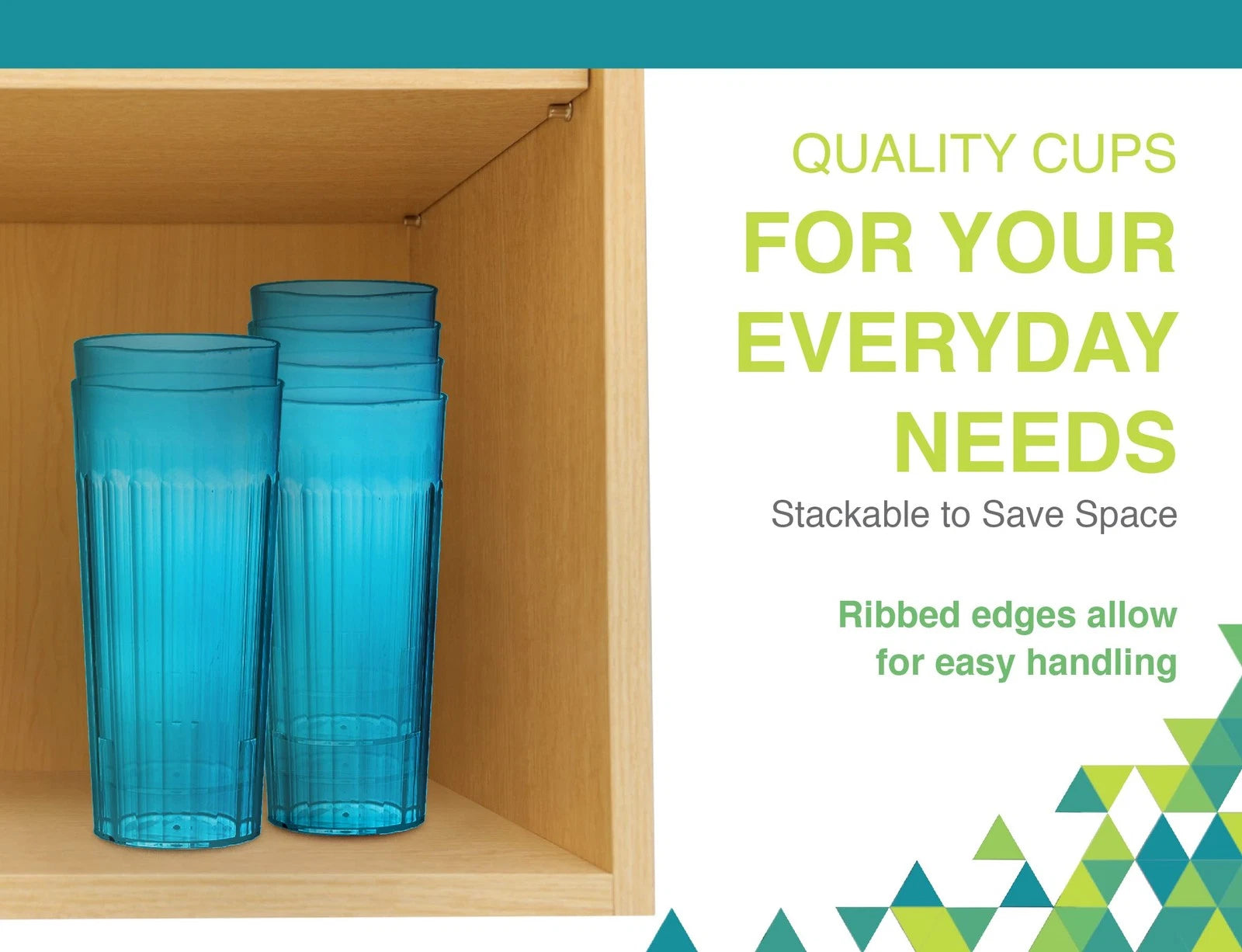 30oz Rainbow Plastic Tumblers, Set of 6 - Made in the USA, BPA Free - Break-R... | eBay