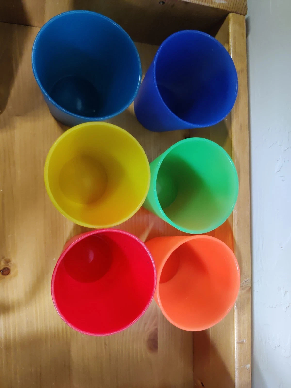 IKEA Kalas Cups Tumblers Plastic #20383 Dishwasher Safe Set Of 6 | eBay