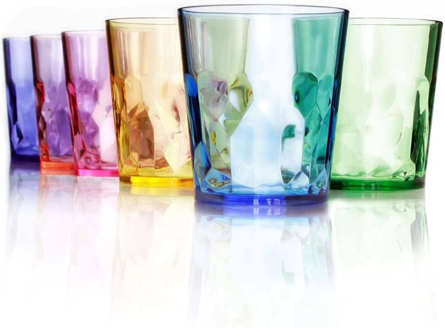 - 13oz Unbreakable Premium Drinking Glasses Set of 6 - Made in Japan - Super ... | eBay