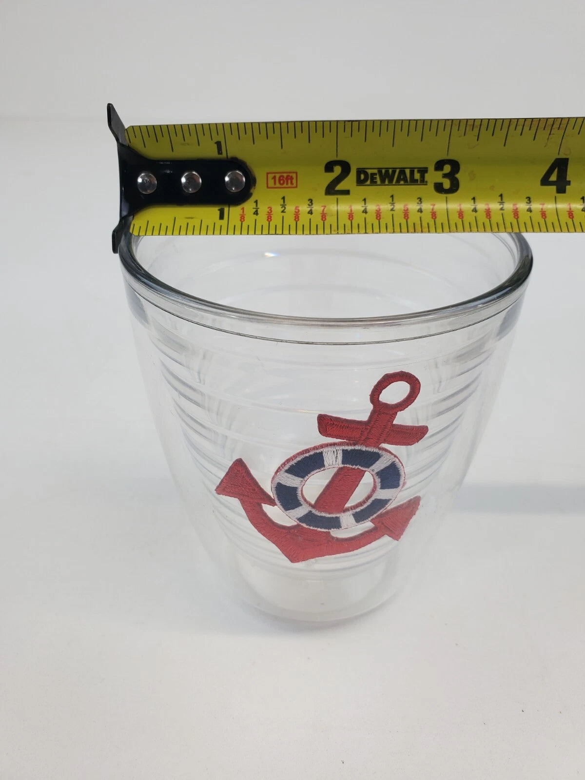 Set of 6 Plastic Insulated Nautical Glasses 4" | eBay