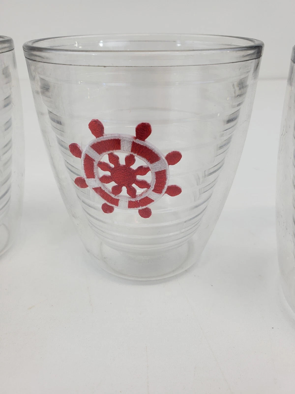 Set of 6 Plastic Insulated Nautical Glasses 4" | eBay