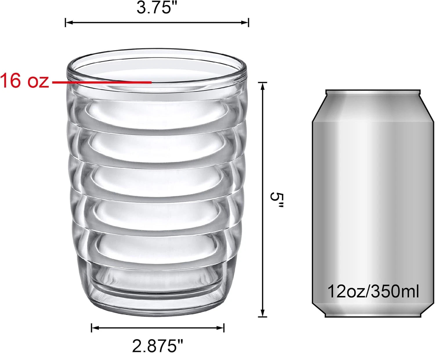 - Arctic - 16-Ounce Insulated Plastic Tumblers (Set of 4), Double-Wall Reusable | eBay