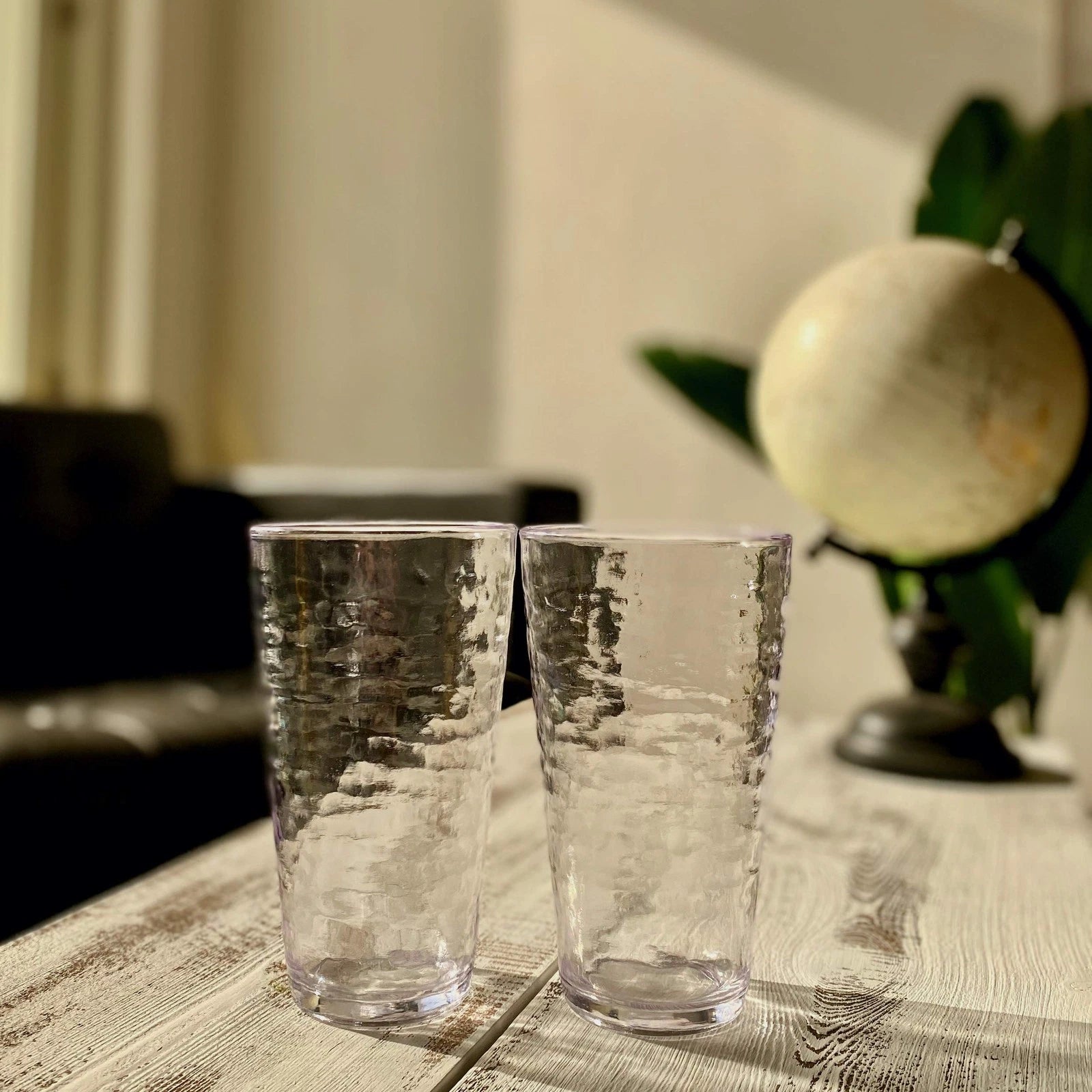 Klifa Ripple 22.5 Ounce Set Of 6 Acrylic Highball Drinking Glasses Cups Bpafree | eBay